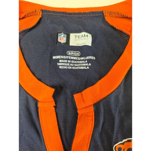 NFL Team Apparel Chicago Bears Womens Size Small Tshirt with Bears Logo - Picture 2 of 4